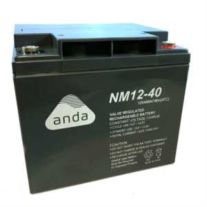 AGM BATTERY NM12V  40AH (C10) T12