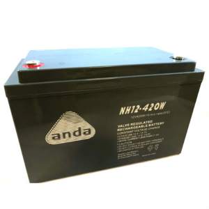 AGM BATTERY NH12V 420W HIGH RATE 100AH (C10) T13
