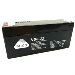 AGM BATTERY NS 6V  3,2AH (C20) T1