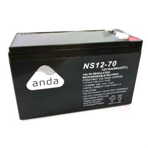 AGM BATTERY NS12V  7AH (C20) T2