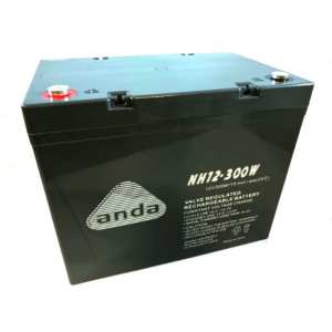 AGM BATTERY NH12V 300W HIGH RATE 80Ah (C10) T12