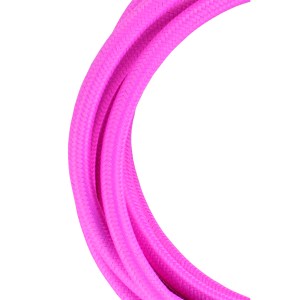 Textile Cable 2C Pink 3m