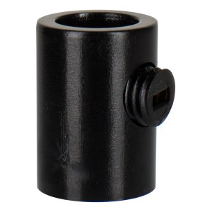 10pcs Cord Grip Straight Black M10 Female Thread