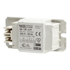 VS 163763 EM Ballast LN18I.319 B1 230V-50Hz 1X18W