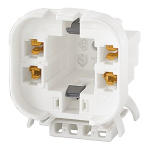 BJB 26.745.1791.50 G24q-3/G24q-4 Lampholder Snap in