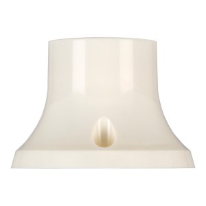 Lampholder E27 TP Surface-mounted Straight White