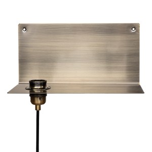 Wall Ledge Metal E27 Bronze Antique