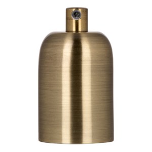 Lampholder Alu E27 Bronze Antique