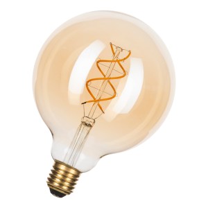 Spiraled Basic G125 E27 240V 5W 2000K Gold