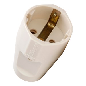 Kopp 182101005 Coupling w/ground White