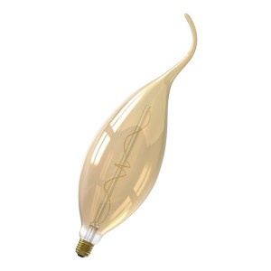 LED Filament Altea BXS125 E27 240V 6W 2100K Gold Dimm