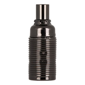 Lampholder Metal Screw E14 Black