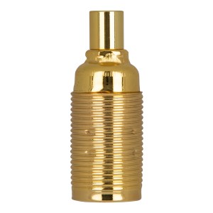 Lampholder Metal Screw E14 Gold