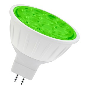 LED MR16 GU5.3 12V 5.5W Green 40D