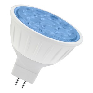 LED MR16 GU5.3 12V 5.5W Blue 40D
