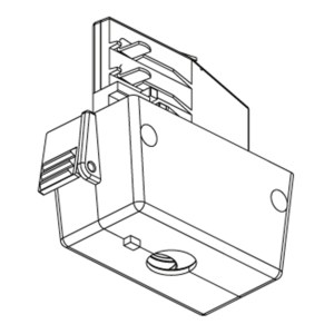 XTSA 67-3 Adapter White 3-Circuit