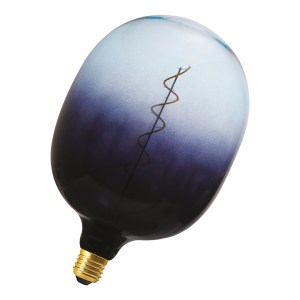 LED Colour Balloon E27 4W Dark Blue/Clear