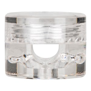 Wall Cord Grip Round Plastic Transparent