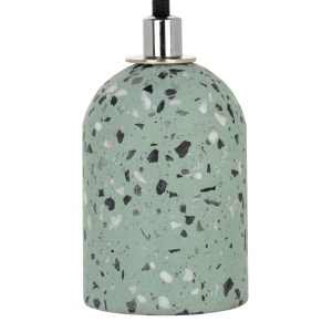 Pendant E27 Terrazzo Green 1.5M 2C Black