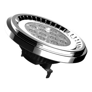 BaiSpot Black LED R111/ES111 G53 12V 12.5W 927 24D Dimm