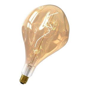 LED Filament Organic Evo E27 240V 6W 2200K Gold Dimm