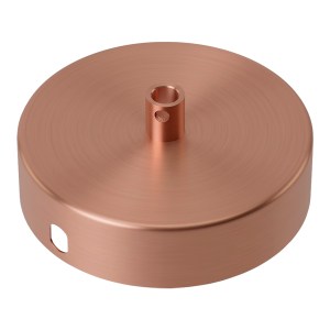 Ceiling Cup Metal Satin Copper 1 hole dia 100mm