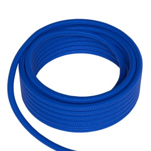 Textile Cable 2x0.75mm 1.5m Blue