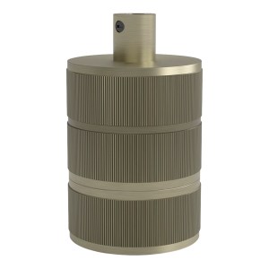 Lampholder E27 Alu Satin Bronze 48x63mm