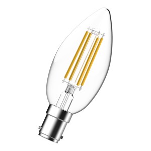 TUN LED Fil Candle 7W 827 Ba15d CL