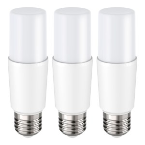 EcoPack 3pcs LED T37 E27 9W 2700K 240V