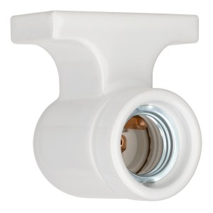 Wall Lamp Porcelain E27 White