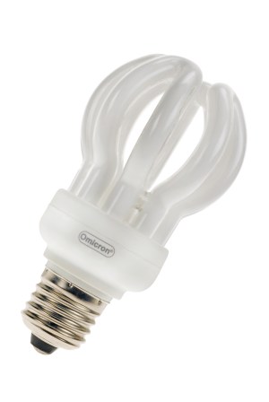 Mini Lotus E27 240V 15W/827