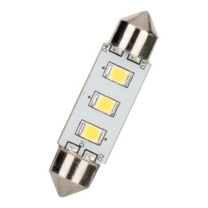 LED S8.5 10X39 0.7W 6500K 10V-30V AC/DC