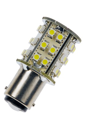 LED36 Ba15d 10-30V DC 1.5W Green