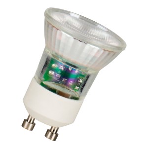 BaiSpot LED PAR11 GU10 2W 3000K 38D Glass