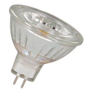 BaiSpot LED MR16 GU5.3 12V 3W 3000K 36D All Glass