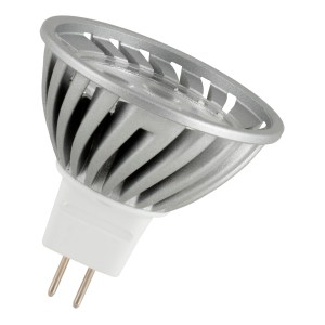 LED MR16 GU5.3 24V-28V AC/DC 3W 3000K 30D