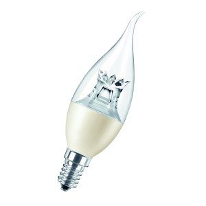 MAS LEDcandle DT 6-40W E14 BA38 CL