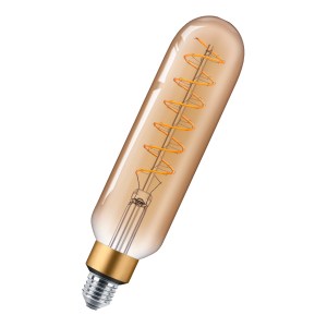 LED classic-giant 40W E27 T65 GOLD DIM