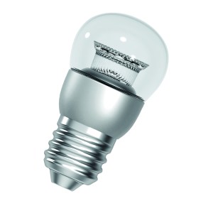 LED Ball E27 240V 4W 827 Clear Dimm