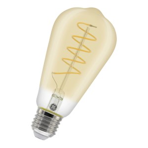 LED Fil Heliax ST64 E27 240V 5.5W 820 Gold Dimm