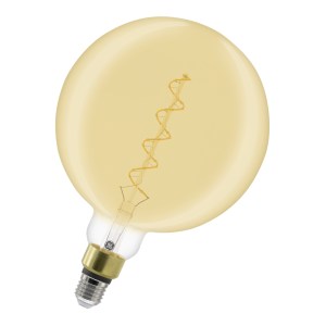 LED Fil Heliax G200 E27 240V 6W 820 Gold Dimm