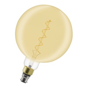 LED Fil Heliax G200 B22d 240V 6W 820 Gold Dimm