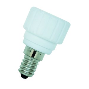 Adaptor/Lampholder E14 to GU10 Ceramic 110C
