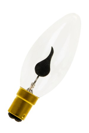 Ba15d C35 240V 3W Flicker Flame