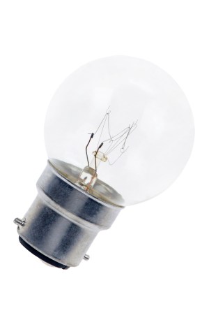 B22 BALL 240V 7W