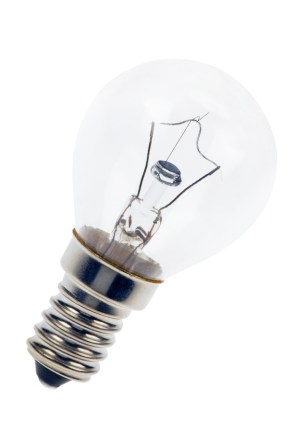 BALL E14 35x64 12V 15W CLEAR