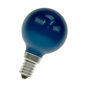 Ball E14 G45 240V 25W Blue