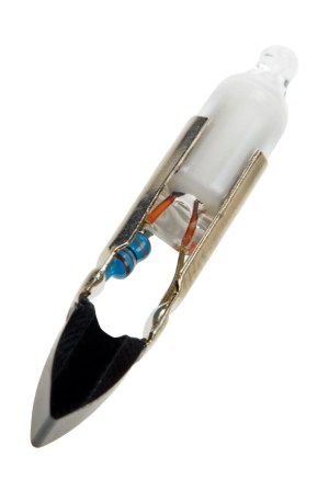 T5.5 5X30 Neon Glass Green 220V