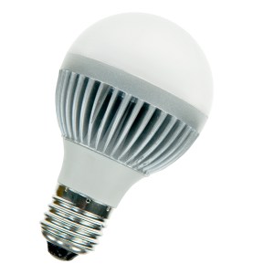 1LED Golfball E27 3W/827 Clear